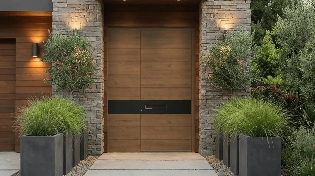 Vhodna vrata iz lesa